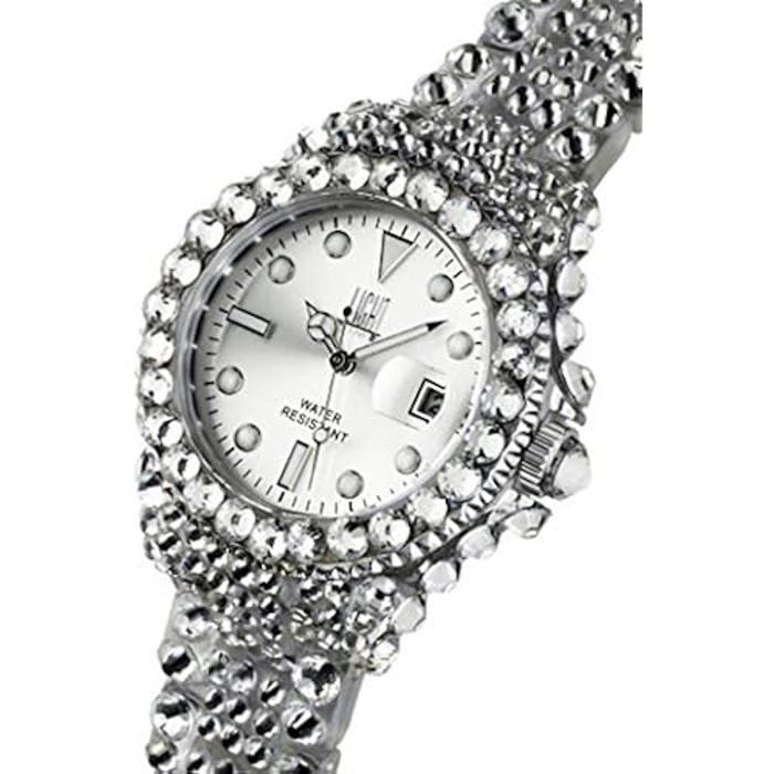 Montre - LIGHT TIME - L602A - Diamètre 39 mm - 380 pierres précieuses - Mouvement quartz Miyota