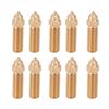 10pcs 3D Printer Extruder Brass Nozzles High Temperature Resistance Wear Resistant for Creality K1