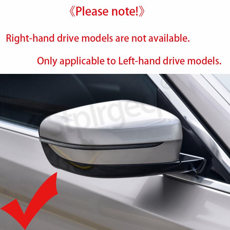 Накладка на внешнее зеркало заднего вида из кованого углеродного волокна для BMW 4 5 7 8-Series G22 G23 G24 G11 G12 G14 G15 G16 G30 G31