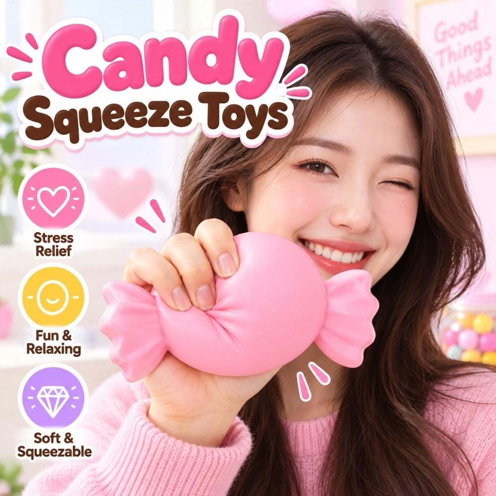 Kneading Candy Squeeze Toys Plasticity Realistic Candy Pinch Candy Squishy Toy Home Decoration