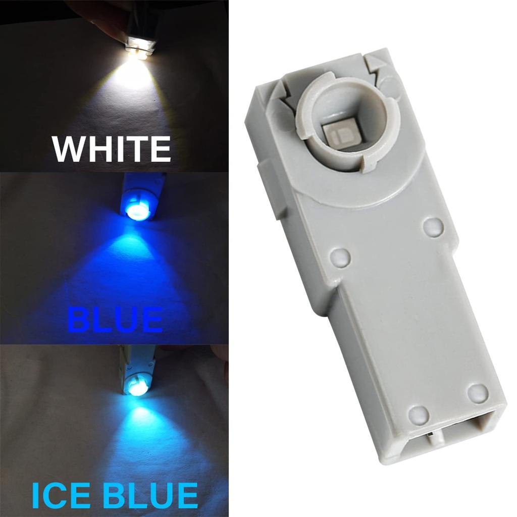 LIKENNY Оригинальная сменная светодиодная внутренняя лампа, Набор из 2 штук, Подсветка для ног, SMD-светодиод, 3 чипа, Автомобиль