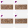 Bed Headboard Natural Solid Teak Wood