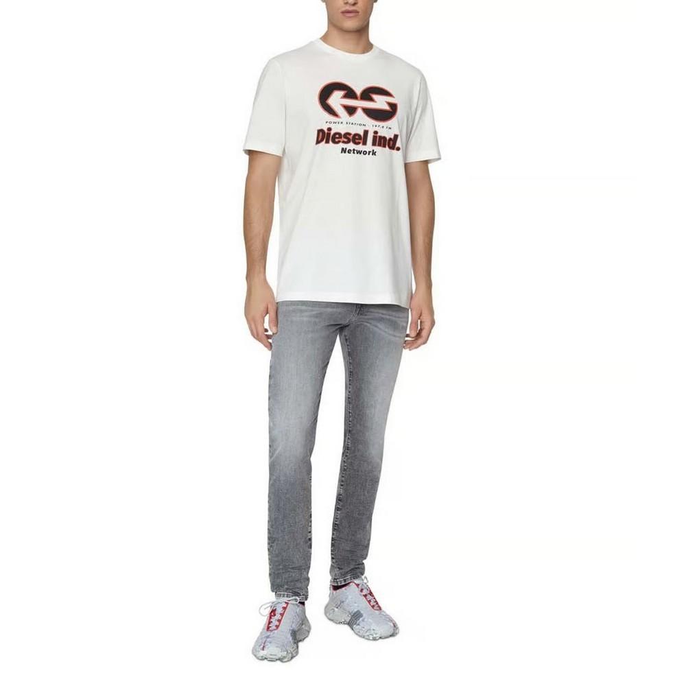 Diesel Unisex Adult Power Station Logo T-Shirt