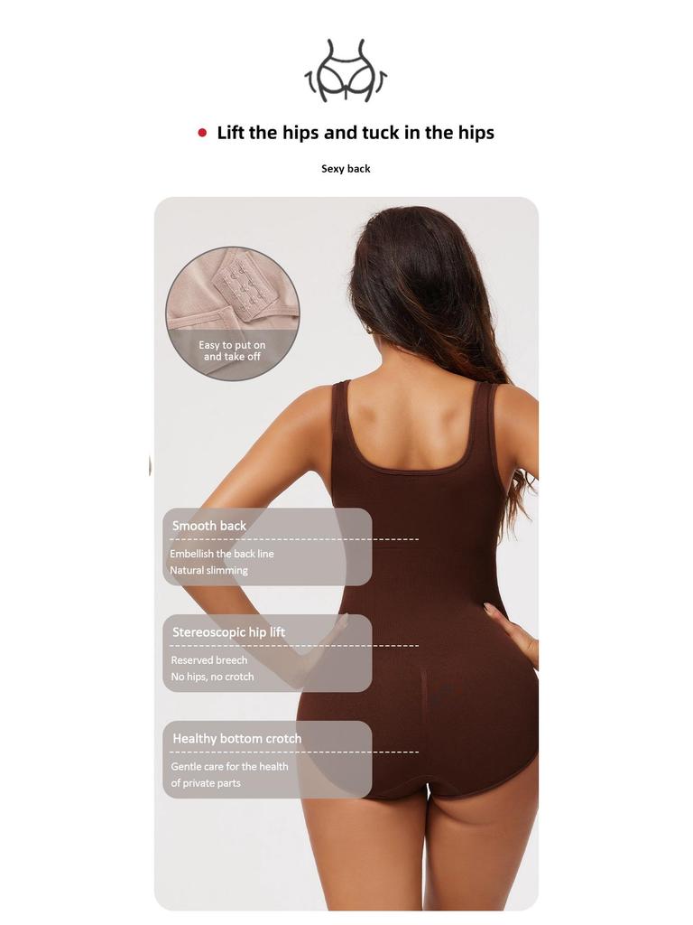 Женское боди-треугольник: Открытая промежность, Контроль живота, Утягивающее талию, Подъем бедер, Пуш-ап моделирующее белье