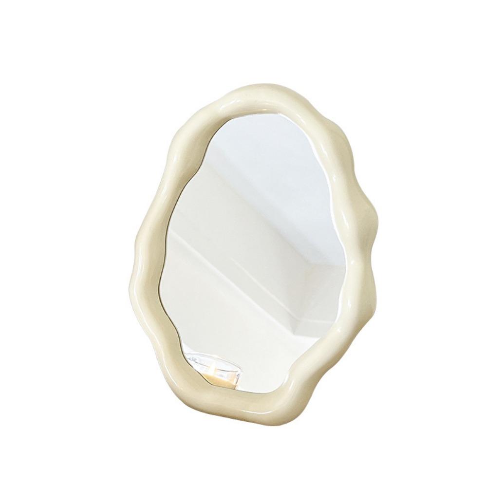 Folding Desktop Makeup Mirror Light Luxury Clouds Vanity Mirror  Home Decor