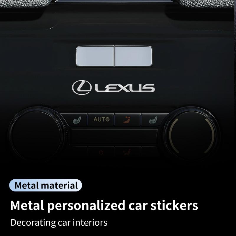 3D Металлический Автомобильный Значок Буква Декоративные Наклейки Шильдик Наклейка Для Lexus F SPORT ES ES300 GS IS GS200 LS LX570 RX300 IS250 LX NX UX