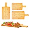 With Handle Bamboo Cutting Board Nonstick Wooden Pizza Paddle Thicken Food Serving Plate  Kitchen