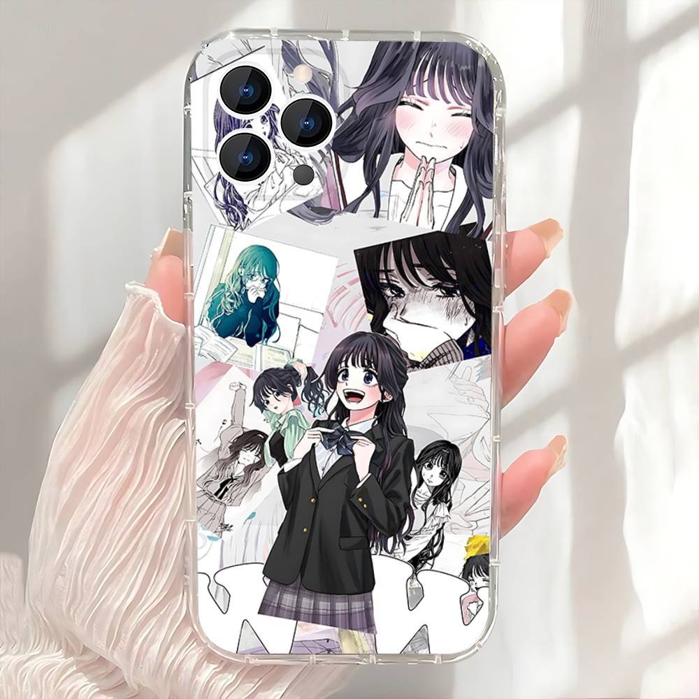 Чехол для телефона Kaoru Hana Wa Rin To Saku для iPhone 17,16,15,14,13,12,11 Pro,Max,Plus,X,XS,XR,SE4,E Mini Прозрачный Мягкий Чехол