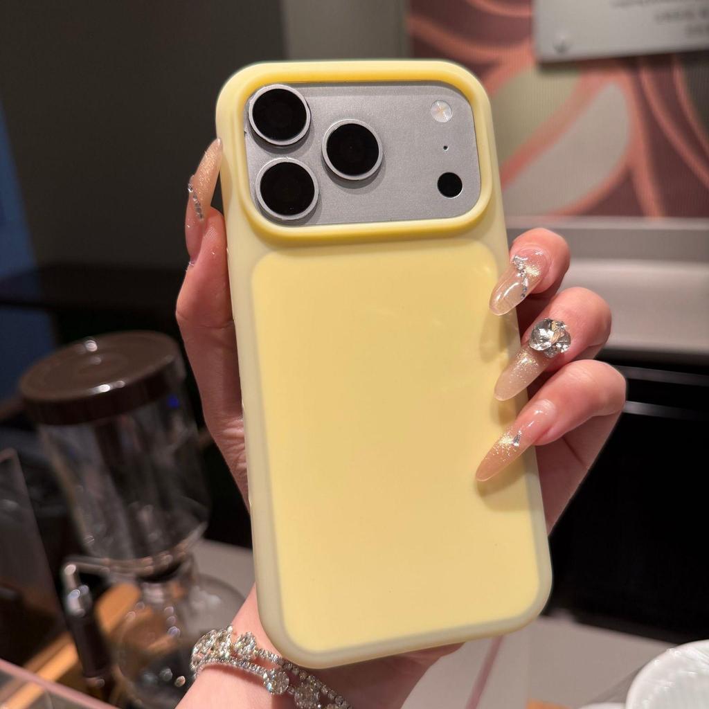 Силиконовый чехол Apple 17 Pro Max: Большое отверстие, Матовые кнопки AI, Подходит для iPhone 16