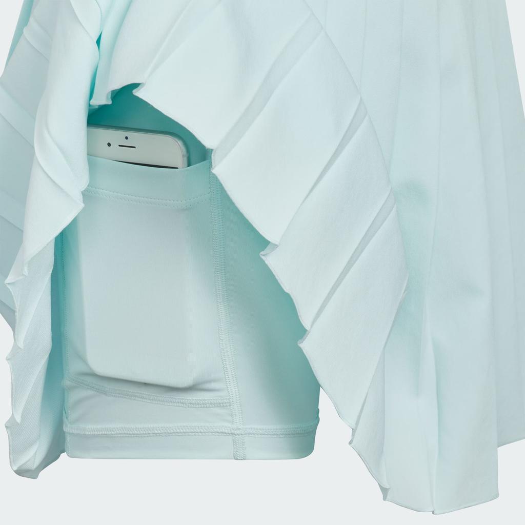 Adidas Спортивная одежда Юбка для тенниса Модная Универсальная Детская юбка Мятно-зеленая KF0402