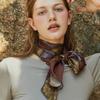 ANA MAISON Silent Remark Long Petit Silk Scarf [PML-1428]