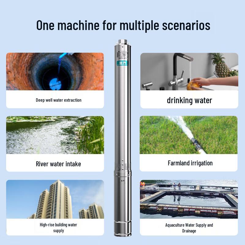 Xinjie Stainless Steel Deep Well Submersible Pump