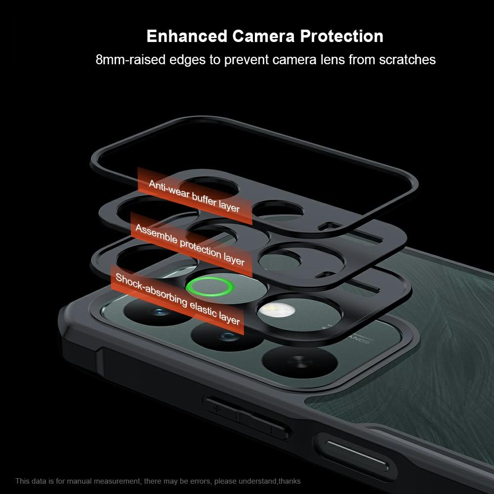 XUNDD Чехол для Realme C85 5G Ударопрочный ТПУ + Акрил Прозрачная задняя панель Чехол для телефона