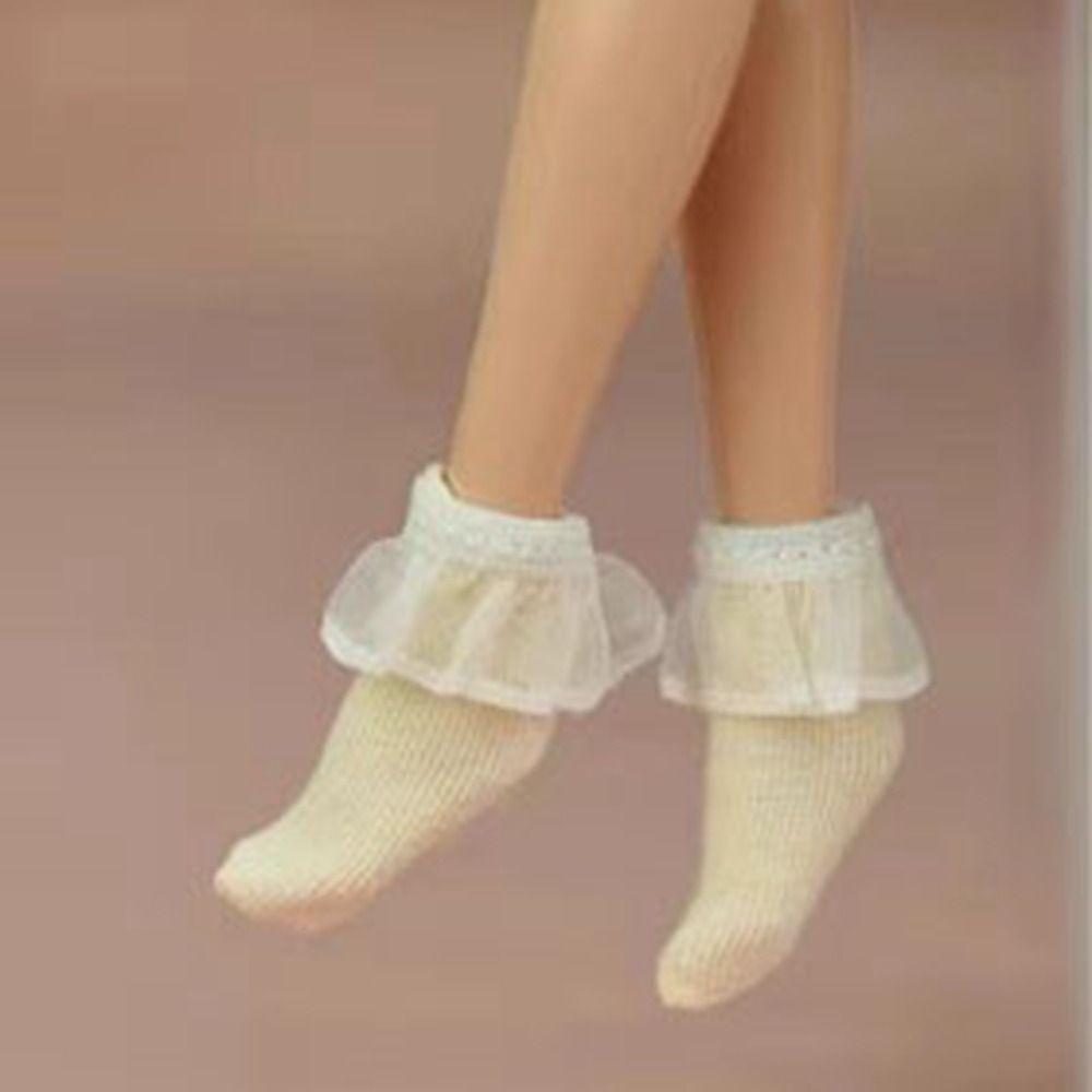 Fashion Long Doll Socks Handmade Short Socks New DIY Toys 1/6 BJD Doll