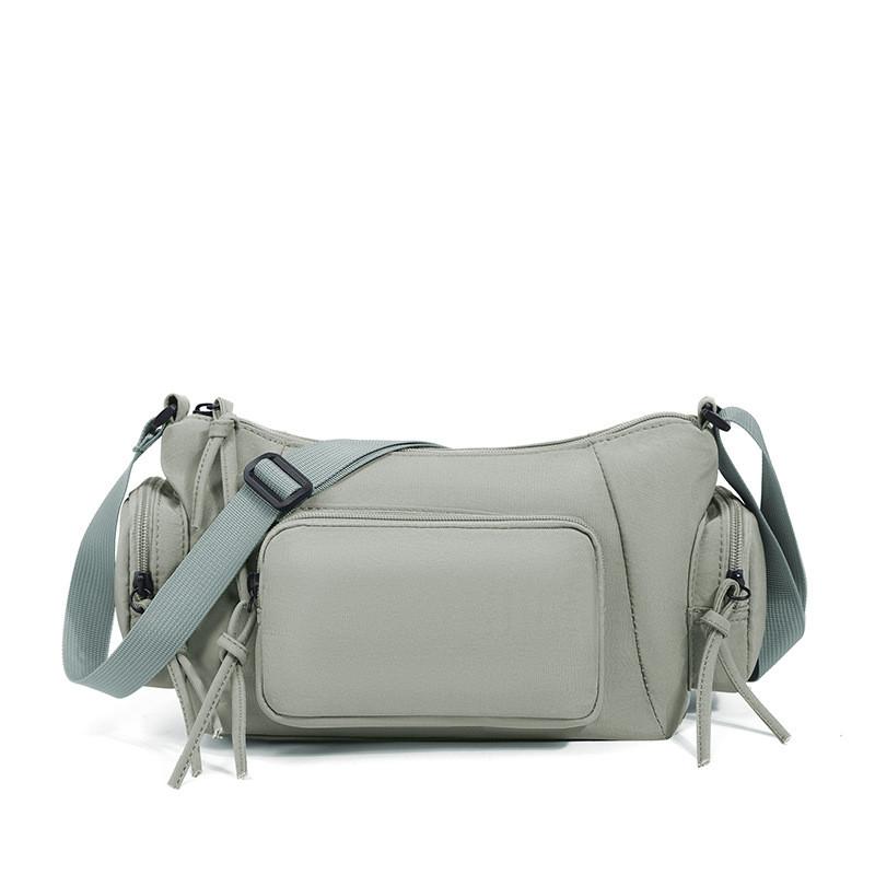 Oxford Fabric Womens Casual Shoulder Bag With Multiple Pockets For Travel And Daily Use
