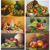 New 5D DIY Diamond Painting Fruit Diamond Embroidery Landscape Cross Stitch Full Round Drill Crafts Art Home Decor Gift