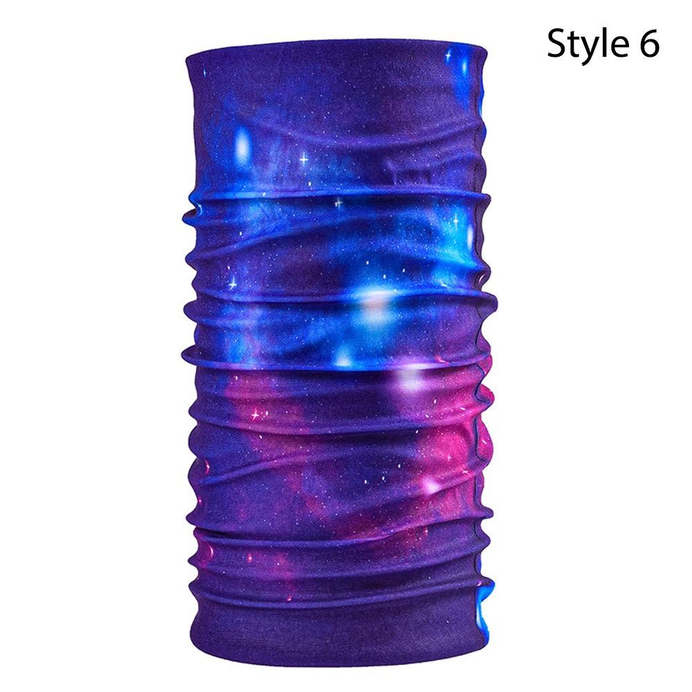 Neck Sun Protection Riding Mask Printed Scarf Cycling Scarf Summer Climbing Hiking Scarf Hiking