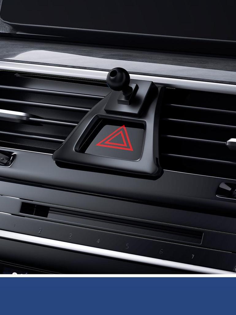 Jaguar Wireless Magnetic Phone Holder & Fast Charger with LED Ambient Light, Compatible with Apple