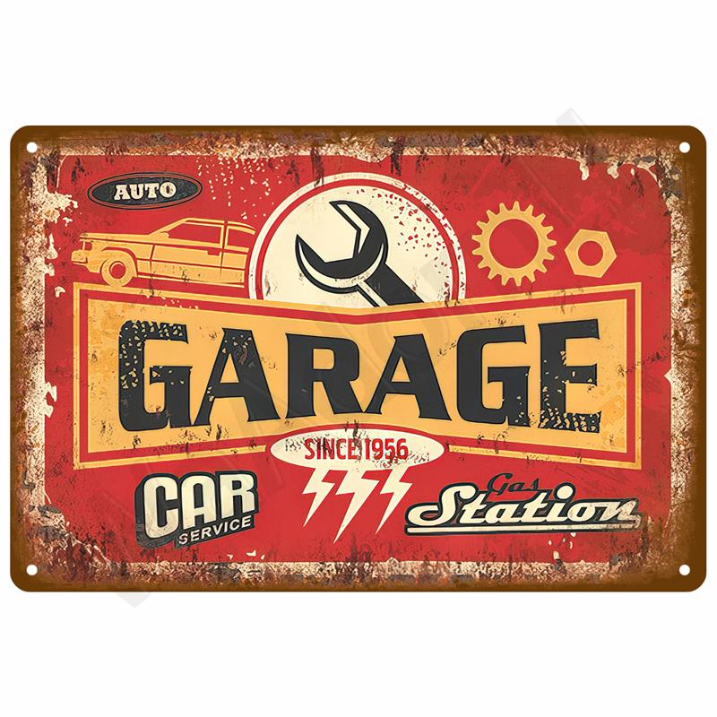 Vintage Room Decoration Home Decor Items Tin Signs Aesthetic Men Bedroom Metal Signs Retro Metal Plate Posters Wall Art Mural