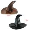 Costume Accessories Witch Wizard Hats Cosplay Halloween Hats Fashion Party Headgear  Children Adult