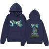Толстовки с капюшоном Ghost Band Модная женская одежда Аниме Unisexga Толстовка с принтом Топы с длинными рукавами FeUnisex/Unisex Pullover Kpop Спортивный костюм унисекс