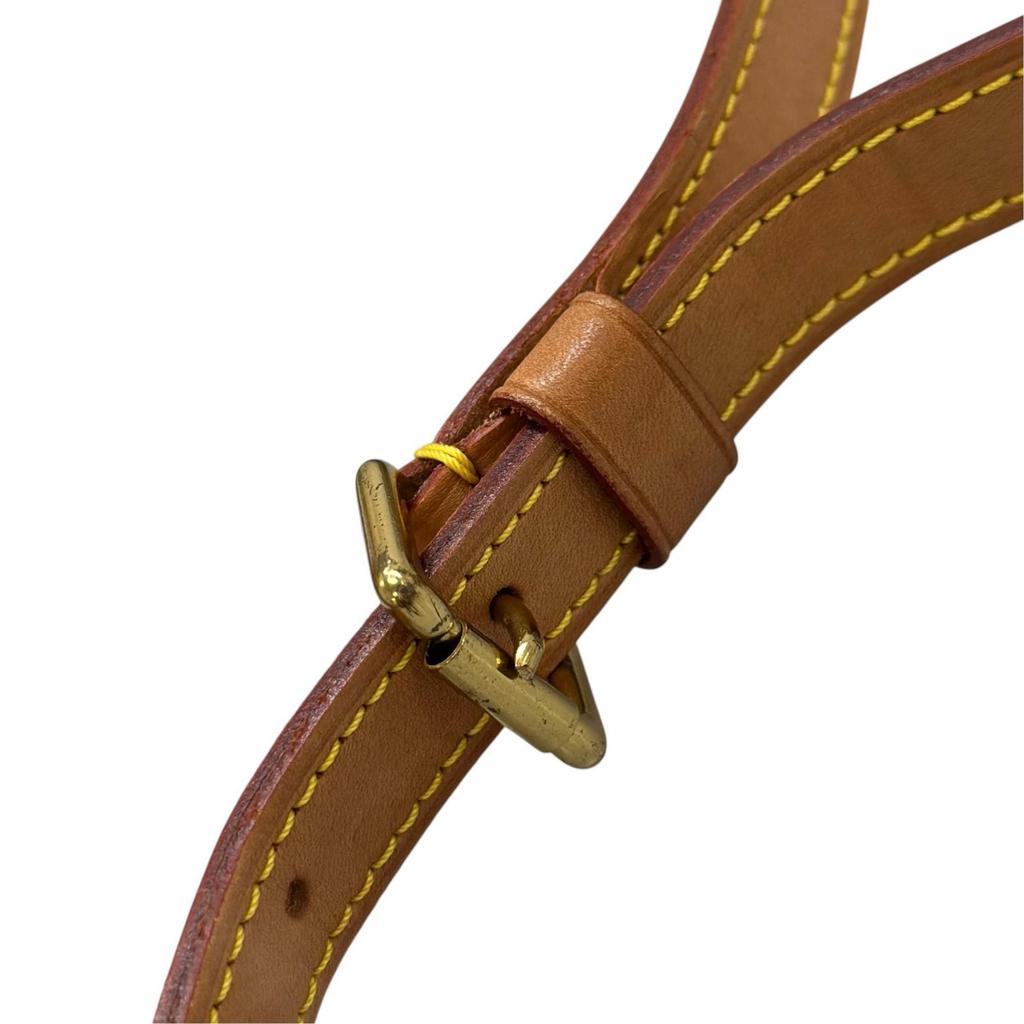 LOUIS VUITTON Mudget Salsa M51258 Shoulder Bag Brown Women used