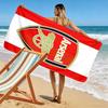 The Gunners logo Print Beach Towel, Large Soft Quick Dry Towel for Beach Camping Swimming
