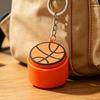 Keychain Pendant 3D Printing Precision Texture Football Basketball Tennis Sport Themed Key Chain Stress Relief