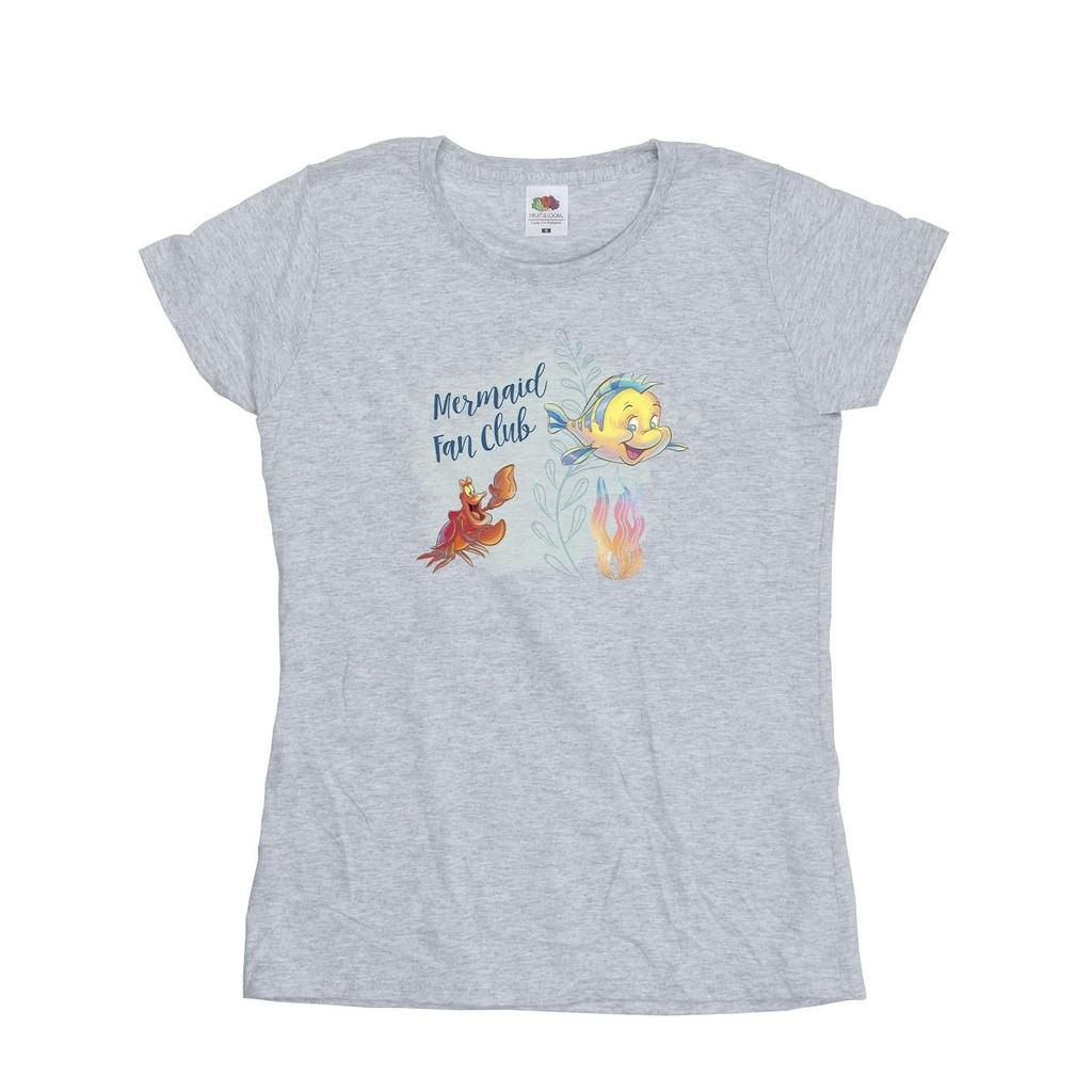 Disney Womens/Ladies The Little Mermaid Club Cotton T-Shirt