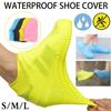 Silicone Waterproof Shoe Covers For Adults And Children S/M/L Waterproof Rain Boot Covers Outdoor Camping Non-slip Rubber Rain Boots Overshoes