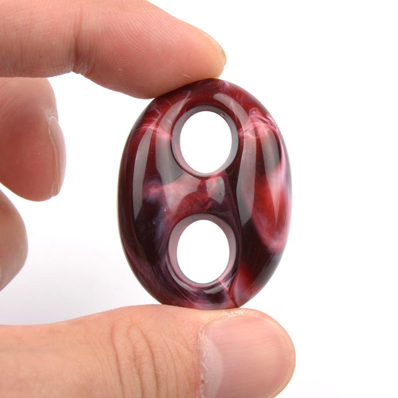 3Pcs 30X41Mm Vintage Acrylic Geometric Beads Diy Necklace Bracelet Garment Bag Accessory Material