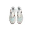 Anta Abrasion Resistant Low top Skateboard Shoes Women's Beige Blue 122218050S-1