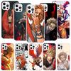 Чехол для телефона Hawks MHA My Hero A-Academy Для iPhone 17 Air 16 15 Plus 11 14 Pro Max 13 Mini 12 7 8 + SE Рисунок Арт Индивидуальный Cov