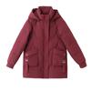 Down Jacket Women's Mid-length New Fashion Hooded Versatile Warm White Duck Winter Down Season Thickened Jacket