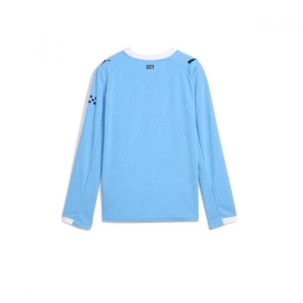 Puma 25 26 Man City Kids Mcfc Home Jersey с длинным рукавом, реплика Home Jersey Ls Jr 780342 01