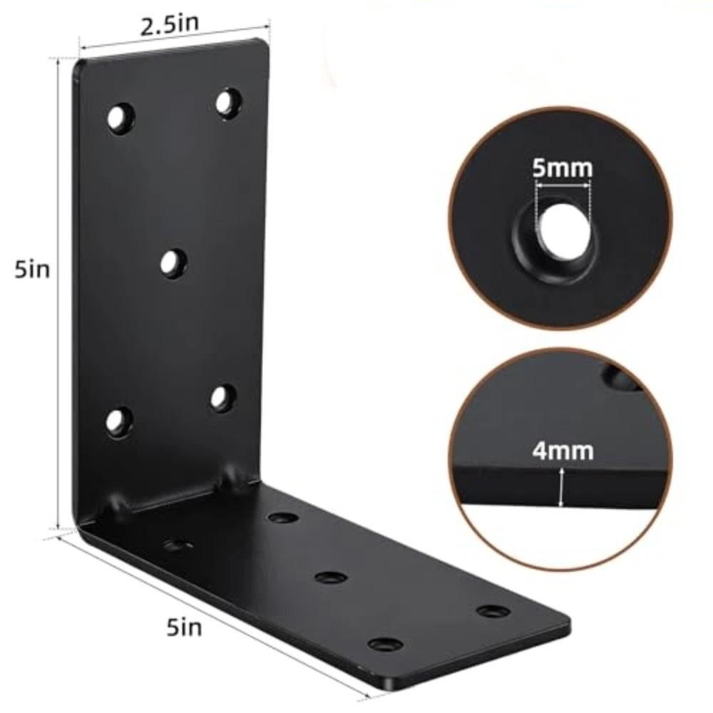 Прочные L-образные уголки Прямоугольные уголки Угловые кронштейны Опоры для шкафов