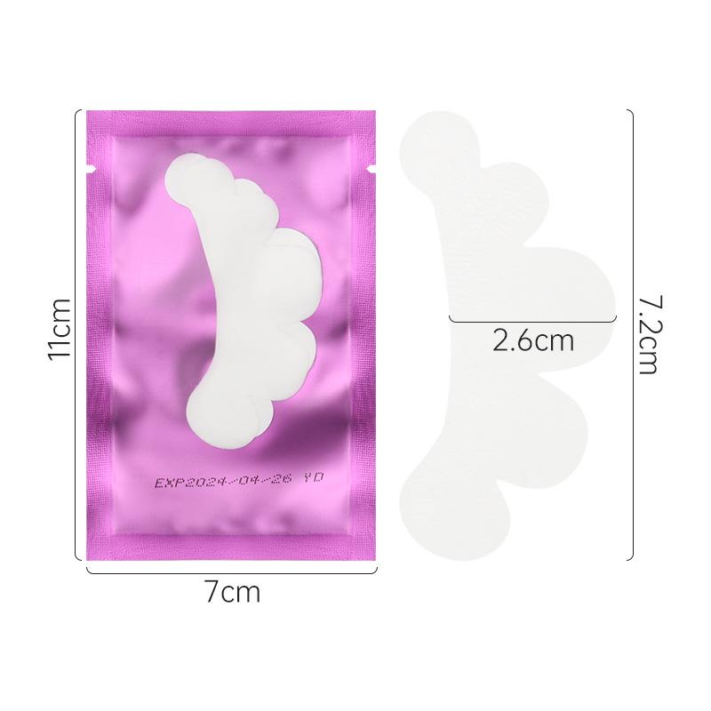50Pairs Eyelash Patches Hydrogel Gel Eye Patches False Eyelash Extension Under Eye Pads Makeup Tools