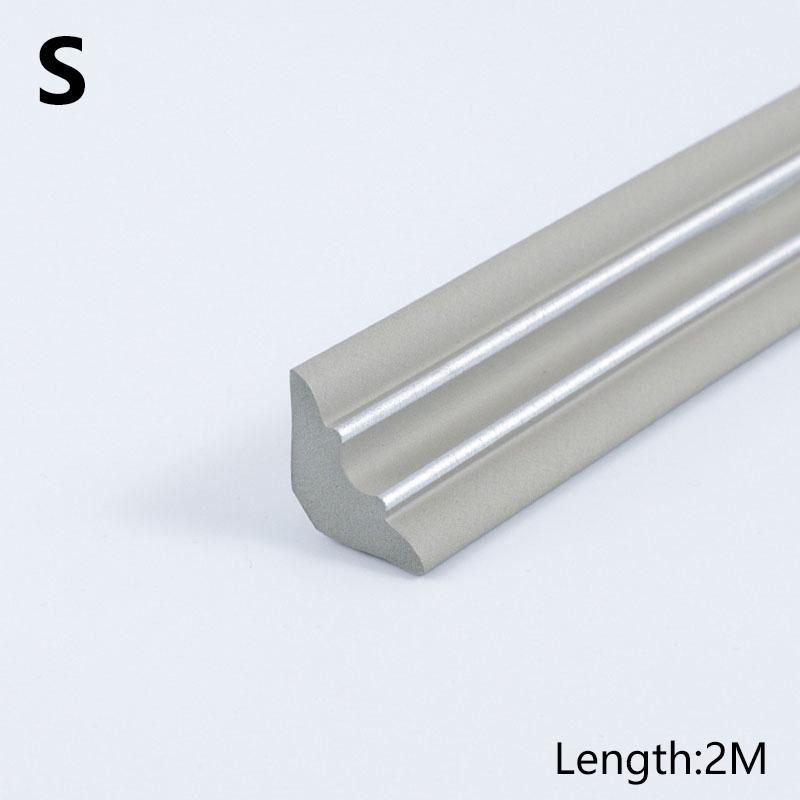 Новый NBR кромкооблицовочный самоклеящийся стикер на стену, украшение на потолок, верхний угол, мягкая линия