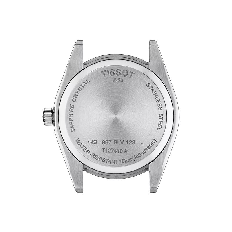 Tissot Коллекция Windy Кварцевый механизм Водонепроницаемые Для повседневного использования Мужские часы Часы Черный циферблат T127.410.11.051.00-