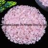Natural Rose Quartz Chips for Aromatherapy, Fish Tank Decoration, Bonsai, and Landscaping.