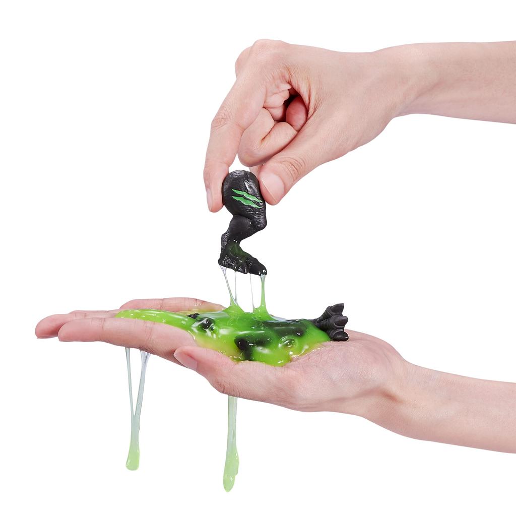 Smashers Zuru Дино Исландия Динозавр Слайм Песок Сюрприз Игрушка Фигурка для Мальчиков и Девочек Тираннозавр Рекс