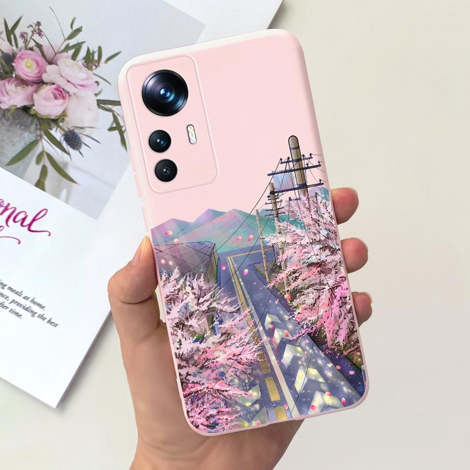 For Xiaomi 12T Pro Case Cute Astronauts Cartoon Cover Soft Silicone Phone Cases For Xiaomi Mi 12T Pro Mi12T 12TPro Fundas Bumper