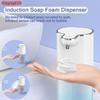 400ml Automatic Induction Soap Foam Dispenser USB Rechargeable Liquid Foam Soap Dispenser Auto Touchless Washing Hand Machine