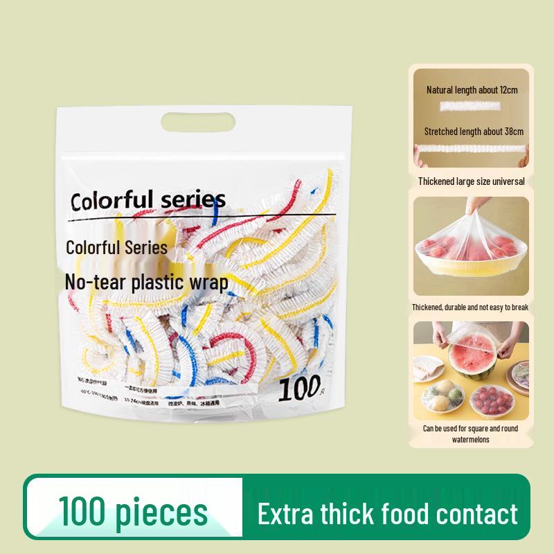 Одноразовая пищевая пленка с защитой от запаха, крышка для сохранения продуктов для мисок и тарелок