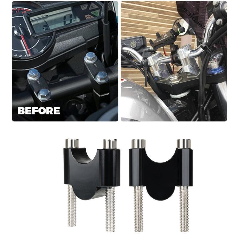 Зажим для крепления подъемной ручки руля мотоцикла универсальный 28 мм 1 1/8" 22 мм 7/8" для Honda для BMW