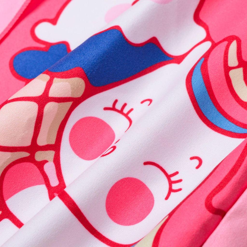 Детский быстросохнущий халат-полотенце с капюшоном - Абсорбирующий плащ для плавания для мальчиков и девочек