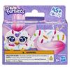 Hasbro Furby DJ Furblets Berry Cupcake Mini Friend, Furby-speaking Only, Motorized Plush Toy with Expandable Body, Sounds and Music, for Ages 6 and
