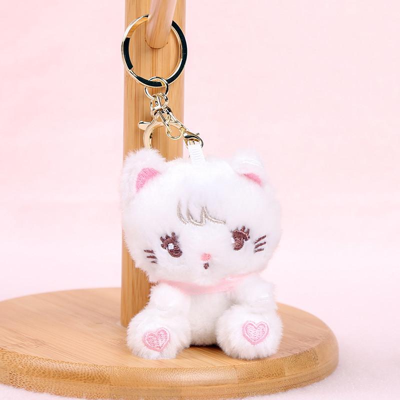 Plush Dog Keychain Pendant Animal Plush Toy For Bags And Gifts