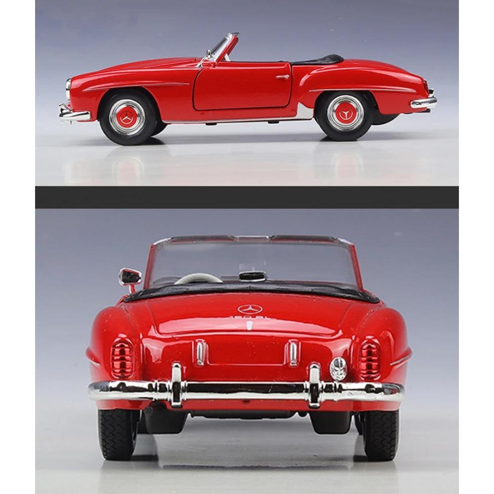Welly 1/24 1955 Mercedes-Benz 190 SL Сплав Родстер Модель Роскошного Автомобиля Литой Металл Классический Ретро Старый Автомобиль Транспортные Средства Модель Детские Подарки
