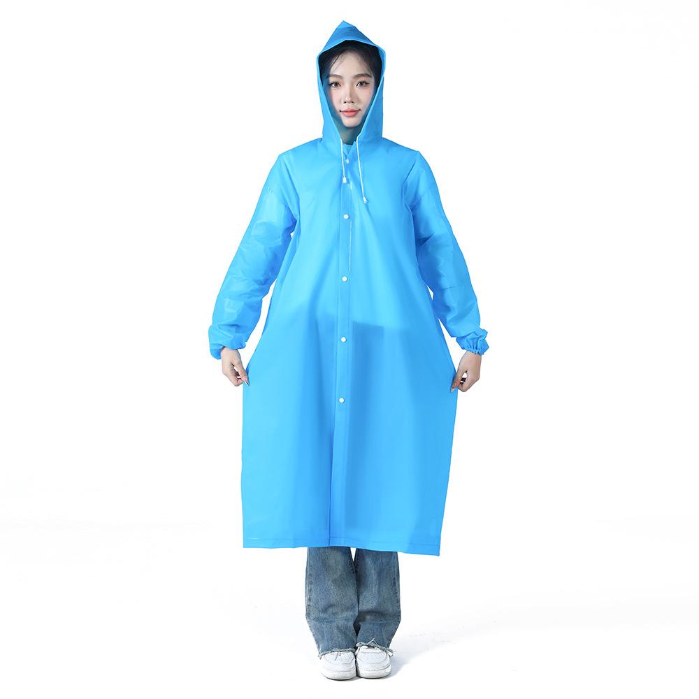 Дождевик с капюшоном, непроницаемый утолщенный водонепроницаемый дождевик унисекс, универсальный для туризма, пешего туризма, дождя, пончо, дождевик, дорожные принадлежности
